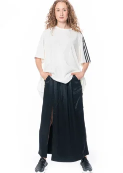 adidas Y-3, langer Rock mit seitlichem Schlitz IP8779