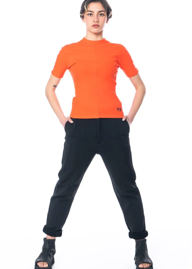 adidas Y-3, schmal geschnittene Hose aus festem Stoff