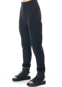 adidas Y-3, schmal geschnittene Hose aus festem Stoff