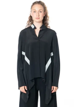 annette görtz, ausgestellte Seidenbluse ADELA