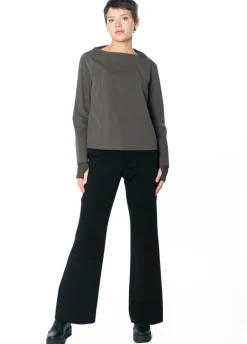 annette görtz, elegante Stretch-Schlaghose DELIO