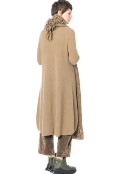 annette görtz, Strickschal PUCK aus Wolle mit Fransen
