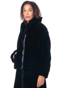 annette görtz, voluminöse Jacke TAN mit Kapuze