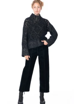 annette görtz, Wollpullover ART im Zopfstrickmuster