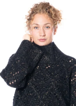 annette görtz, Wollpullover ART im Zopfstrickmuster