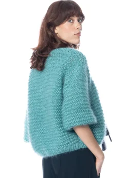 Atelier Basile, Cardigan COLETTE Aqua