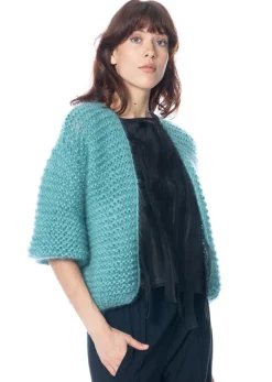 Atelier Basile, Cardigan COLETTE Aqua