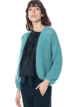 Atelier Basile, Cardigan COLETTE Aqua