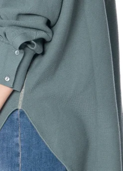 HENRY CHRIST, Baumwoll-Strickjacke mit Knopfleiste
