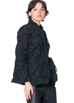 HINDAHL & SKUDELNY, Jacke mit Stickmuster 125J08