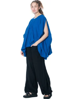 KAYIKO, ärmelloses BOX SHIRT aus Bio-Baumwollpopeline