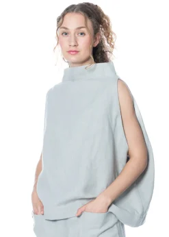 KAYIKO, ärmelloses Top MONA aus Ramie Twill