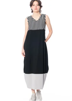 KEDZIOREK, ikonisches Kleid im Grafik-Look 5255