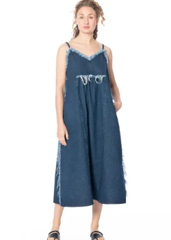 KEDZIOREK, luftig, leichtes Jeanskleid 5268