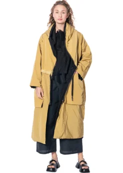 KIMONORAIN, reversibler wasserfester Mantel BOMBER