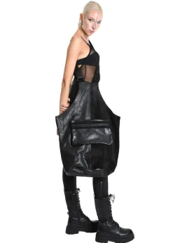 LA HAINE INSIDE US, große Ledertasche M1089
