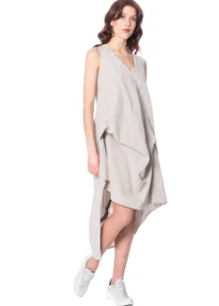 LA HAINE INSIDE US, Kleid mit V-Ausschnitt 5020 LH