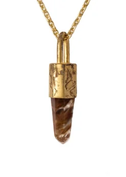 Parts of Four, Talisman Halskette mit Fire Amphibole