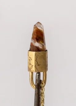 Parts of Four, Talisman Halskette mit Fire Amphibole
