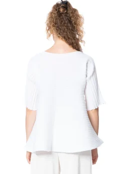 PLEATS PLEASE ISSEY MIYAKE T-Shirt BOUNCE KNIT