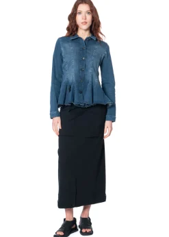 PLUSLAVIE PLÜ, langer Rock PEN SKIRT 4