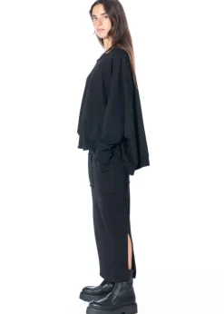 PLUSLAVIE PLÜ, langer Rock mit Fronttaschen PEN SKIRT 1