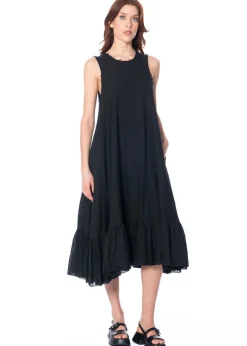 PLUSLAVIE PLÜ, ärmelfreies Kleid VOILETÜTÜDRESS