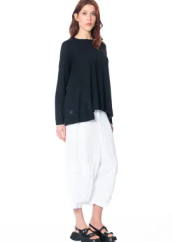 PLUSLAVIE PLÜ, Strick-Tunika BIG SHIRT KNIT