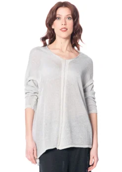 RUNDHOLZ, asymmetrische Stricktunika 1251447008