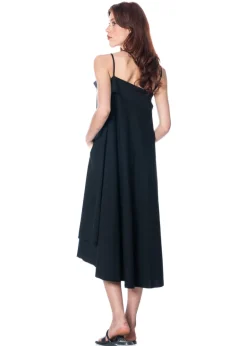 RUNDHOLZ, asymmetrisches Kleid in A-Linie 1251830902