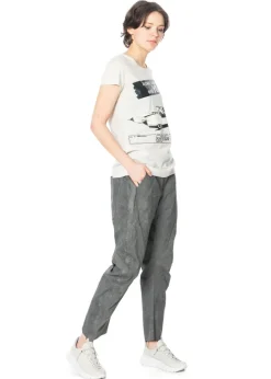 RUNDHOLZ, beschichtete Baumwollhose 1251050114