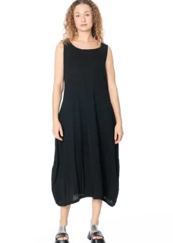 RUNDHOLZ  BLACK  LABEL, Baumwollkleid in Birnenform 1253230901