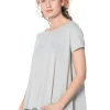 RUNDHOLZ BLACK LABEL, fließendes Basic-T-Shirt 1253260507