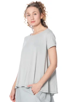 RUNDHOLZ BLACK LABEL, fließendes Basic-T-Shirt 1253260507