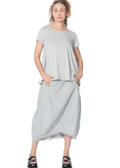 RUNDHOLZ BLACK LABEL, fließendes Basic-T-Shirt 1253260507