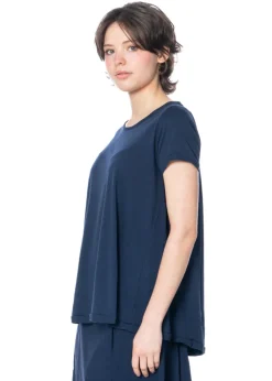 RUNDHOLZ BLACK LABEL, fließendes Basic-T-Shirt 1253260507