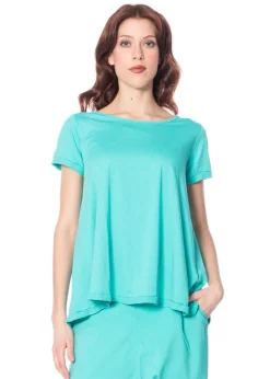 RUNDHOLZ BLACK LABEL, fließendes Basic-T-Shirt 1253260507