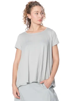 RUNDHOLZ BLACK LABEL, fließendes Basic-T-Shirt 1253260507