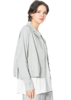 RUNDHOLZ  BLACK  LABEL, Jacke mit vertikalen Nähten 1253221110