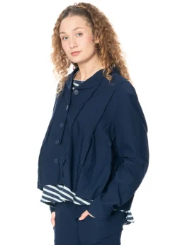 RUNDHOLZ  BLACK  LABEL, Jacke mit vertikalen Nähten 1253221110