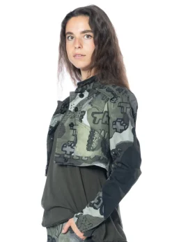 RUNDHOLZ BLACK LABEL, kurze Jacke in Camouflage 2243601105