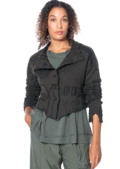 RUNDHOLZ  BLACK  LABEL, kurze Jacquard-Strickjacke 2243897111