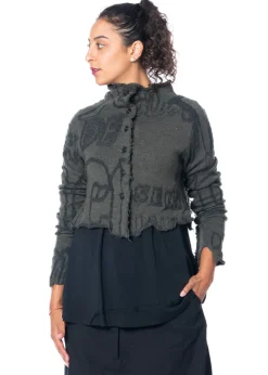 RUNDHOLZ  BLACK  LABEL, kurze Jacquard-Strickjacke 2243897111