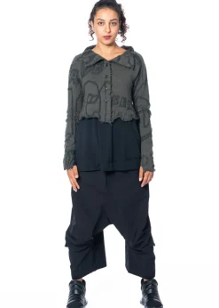 RUNDHOLZ  BLACK  LABEL, kurze Jacquard-Strickjacke 2243897111