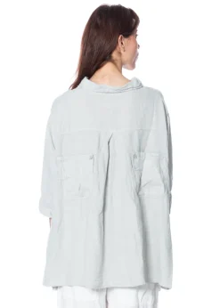 RUNDHOLZ  BLACK  LABEL, lange Leinenbluse 1253540409