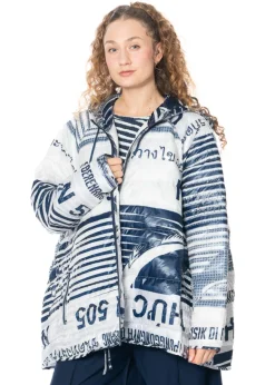 RUNDHOLZ  BLACK  LABEL, leichte Jacke in A-Linie 1253211103