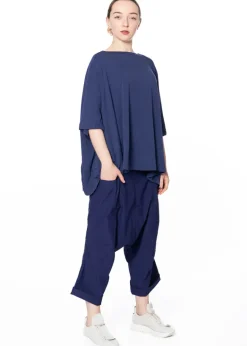 RUNDHOLZ BLACK LABEL, lockeres Oversize T-Shirt mit halblangen Ärmeln 1243260502