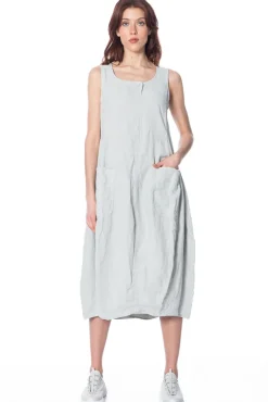 RUNDHOLZ BLACK LABEL, ärmelloses Leinenkleid 1253540912