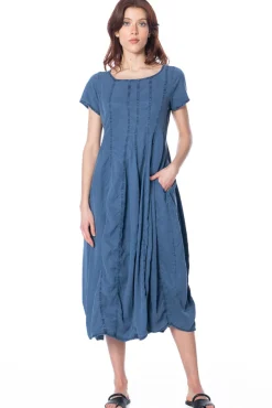 RUNDHOLZ  BLACK  LABEL, tailliertes Ballonkleid 1253200911