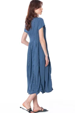 RUNDHOLZ  BLACK  LABEL, tailliertes Ballonkleid 1253200911